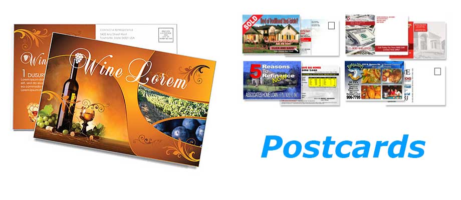 medford oregon commercial printer; printing Full Color Postcards